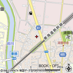 神奈川県平塚市豊田本郷1561周辺の地図