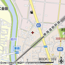 神奈川県平塚市豊田本郷1541周辺の地図