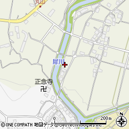 京都府綾部市志賀郷町（下河原）周辺の地図