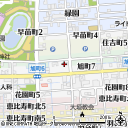 ファミリーマート大垣旭町六丁目店周辺の地図