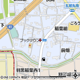 愛知県犬山市五郎丸郷瀬川9周辺の地図