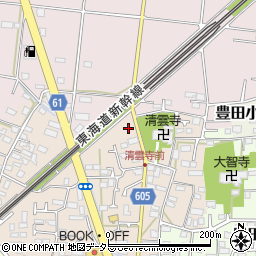 神奈川県平塚市豊田本郷1635周辺の地図