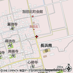 滋賀県長浜市加田町2696周辺の地図