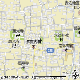 道徳寺周辺の地図