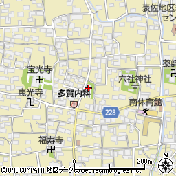道徳寺周辺の地図