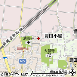 神奈川県平塚市豊田本郷1765周辺の地図