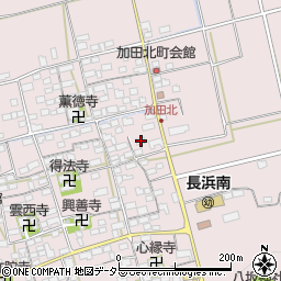 滋賀県長浜市加田町2537周辺の地図