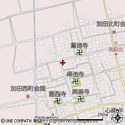 滋賀県長浜市加田町2304周辺の地図