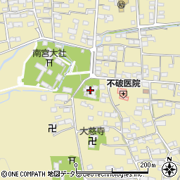 南宮斎館周辺の地図
