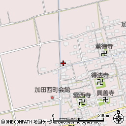滋賀県長浜市加田町2192周辺の地図