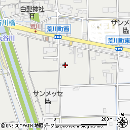 岐阜県大垣市荒川町459-5周辺の地図