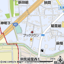 愛知県犬山市五郎丸郷瀬川周辺の地図