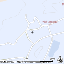 鳥取県西伯郡南部町浅井202周辺の地図