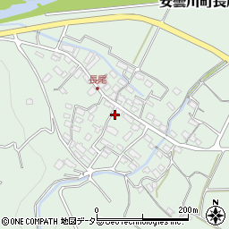 滋賀県高島市安曇川町長尾644周辺の地図