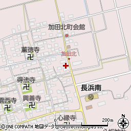 滋賀県長浜市加田町2524周辺の地図