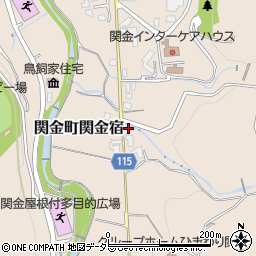 鳥取県倉吉市関金町関金宿1823周辺の地図