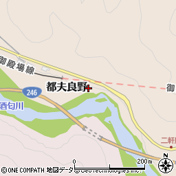 神奈川県足柄上郡山北町都夫良野97-7周辺の地図
