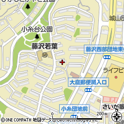 湘南西部住宅２－１１号棟周辺の地図