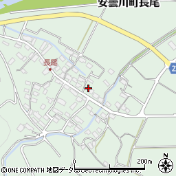 滋賀県高島市安曇川町長尾629周辺の地図