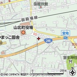 神奈川県足柄上郡山北町山北677-6周辺の地図