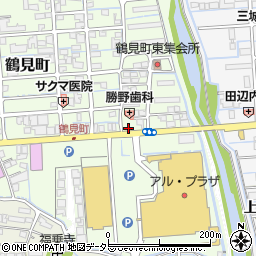 岐阜県大垣市鶴見町627周辺の地図
