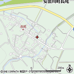 滋賀県高島市安曇川町長尾640周辺の地図
