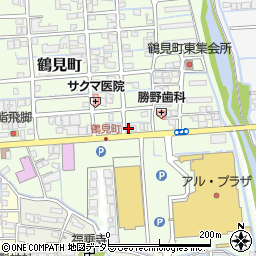 岐阜県大垣市鶴見町487周辺の地図