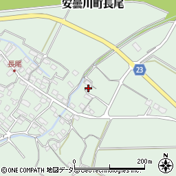 滋賀県高島市安曇川町長尾615周辺の地図