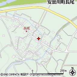 滋賀県高島市安曇川町長尾641周辺の地図