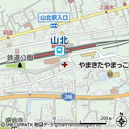 神奈川県足柄上郡山北町山北1963周辺の地図