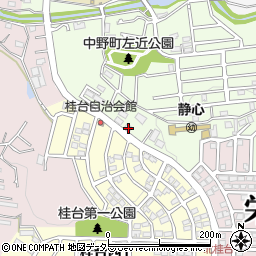 神奈川県横浜市栄区中野町1109-39周辺の地図