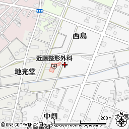 愛知県江南市和田町西島117周辺の地図