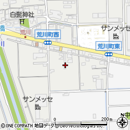 岐阜県大垣市荒川町463-1周辺の地図