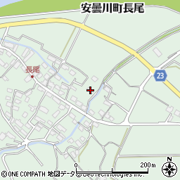滋賀県高島市安曇川町長尾621周辺の地図
