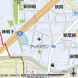 愛知県犬山市五郎丸郷瀬川53周辺の地図