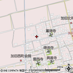 滋賀県長浜市加田町2203-1周辺の地図