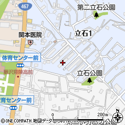 藤沢立石ハイツＤ棟周辺の地図
