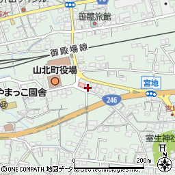 神奈川県足柄上郡山北町山北711-32周辺の地図