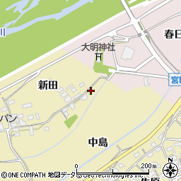 愛知県江南市宮田町新田200周辺の地図