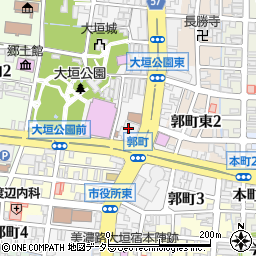 明治安田生命　大垣東営業所周辺の地図