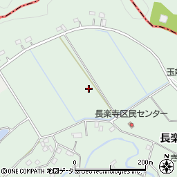 千葉県長生郡睦沢町長楽寺周辺の地図