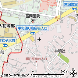 神奈川県横浜市栄区公田町177-5周辺の地図