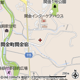 鳥取県倉吉市関金町関金宿周辺の地図