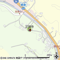 正禅寺周辺の地図
