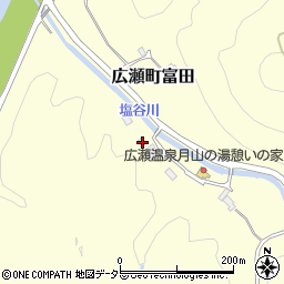 島根県安来市広瀬町富田1048周辺の地図