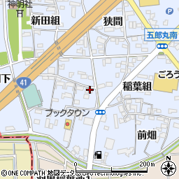 愛知県犬山市五郎丸郷瀬川75周辺の地図