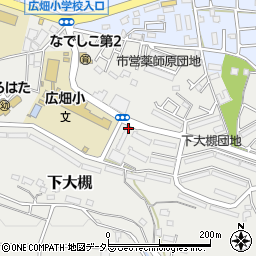 神奈川銀行下大槻支店周辺の地図
