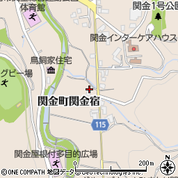 鳥取県倉吉市関金町関金宿1785周辺の地図
