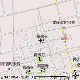 薫徳寺周辺の地図