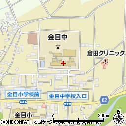 平塚市立金目中学校周辺の地図